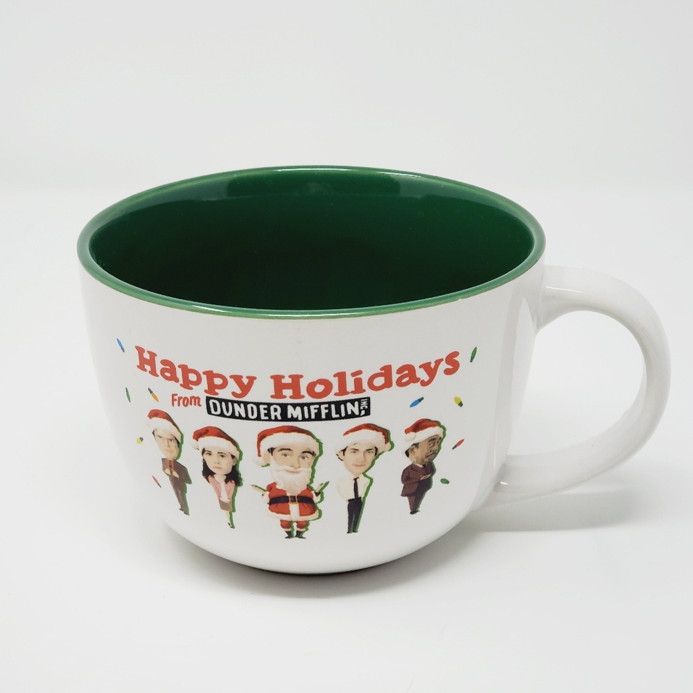 Happy Holidays From Dunder Mifflin Inc. Soup Mug